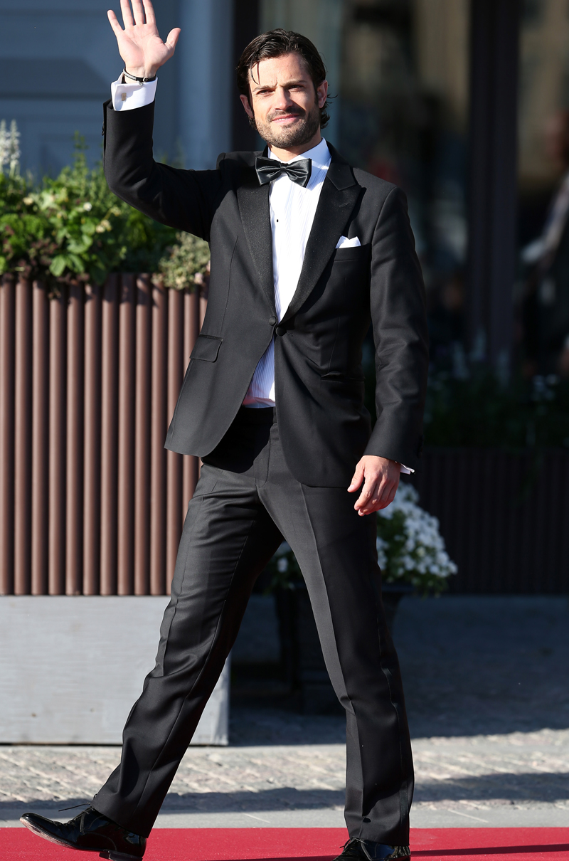 STOCKHOLM, SWEDEN - JUNE 07:  Prince Carl Philip of Sweden arrives at a private dinner on the eve of the wedding of Princess Madeleine and Christopher O'Neill hosted by King Carl Gustaf and Queen Silvia at The Grand Hotel on June 7, 2013 in Stockholm, Sweden.  (Photo by Andreas Rentz/Getty Images)