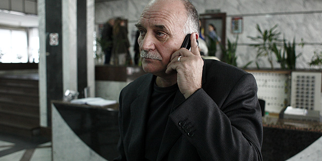 Zagreb, 010213.Ministar gospodarstva Ivan Vrdoljak sastao se se s predstavnicima sindikata i uprava brodogradilista Brodosplit, Brodotrogir, 3. maj i Uljanik. Tema sastanaka bila je pracenje procesa privatizacije i restrukturiranja brodogradilista.Na fotografiji: sindikalist Ozren Matijasevic.Foto: Dragan Matic / CROPIX