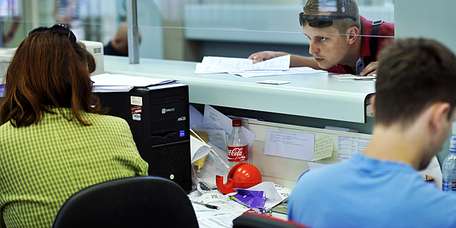 Zagreb, 310511.Reportaza o Hrvatskom zavodu za zdravstveno osiguranje.Na slici: podruznica HZZO-a u Klovicevoj.Foto: Boris Kovacev / CROPIX