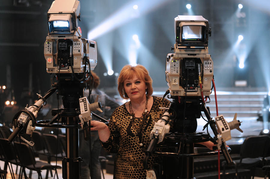 Zagreb, 210112Portret Ksenije Erker, clanice zirija u emisiji Zvijezde pjevaju koja se emitira na HRTu.Foto: Sime Sokota / CROPIX