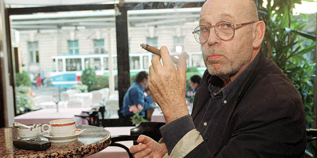 zagreb,221001zeljko senecic u caffe baru hotela esplanadafoto:kristina fazinic-rev-