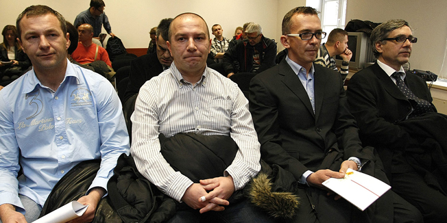 Zagreb, 200214.Opcinski kazneni sud, Ilica 207.Sudjenje Tomislavu Prlicu i drugima u aferi Forex.Foto: Ronald Gorsic / CROPIX