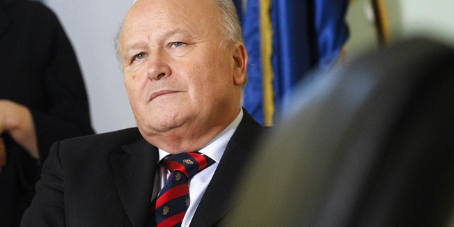 Zagreb, 210214.Ministarstvo financija.Ministar financija odrzao je danas u 11 sati izvanrednu konferenciju za medije na temu predstecajnih nagodbi.Na fotografiji: Slavko Linic.Foto: Tomislav Kristo / CROPIX