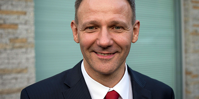 (FILE) This photo taken on October 26, 2013 shows European Parliaments Vice-President Jacek Protasiewicz at the Regional Civic Platform Congress in Karpacz, Poland. Protasiewicz, Polish Vice-President of the European Parliament,  reviled two German customs officers at the Frankfurt airport as 