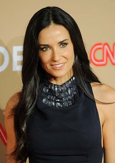 Actress Demi Moore arrives on the red carpet for the 