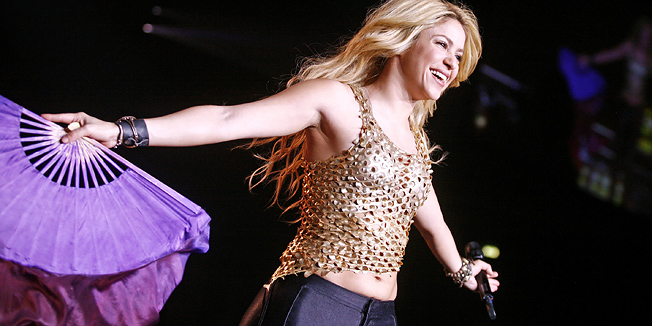 Zagreb, 100511.Kolumbijska pjevacica Shakira u sklopu turneje naziva 