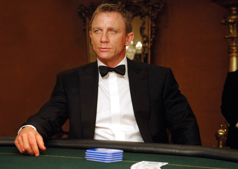 FILE - This undated publicity file photo released by Sony Pictures shows actor Daniel Craig, who makes his debut as James Bond in 