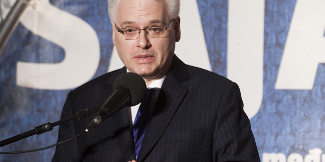 Split, 050314.Predsjednik RH Ivo Josipovic u pratnji ministra Gordana Marasa na splitskom Znjanu otvorio 19. Sajam Gast.Foto: Ante Cizmic / CROPIX