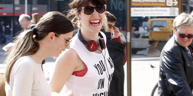 Zagreb, 140314.Divan proljetni dan mnogi su gradjani iskoristili za uzivanje u suncu i toplom vremenu.Foto: Damjan Tadic / CROPIX