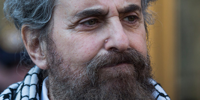 NEW YORK, NY - MARCH 26: Stanley Cohen, the defense lawyer for Osama Bin Laden's son-in-law, Sulaiman Abu Ghaith, speaks to members of the media after Abu Ghaith was convicted of charges of conspiring to kill Americans and providing material support to terrorists in Federal Court on March 26, 2014 in New York City. Cohen said they would appeal the decision.   Andrew Burton/Getty Images/AFP== FOR NEWSPAPERS, INTERNET, TELCOS & TELEVISION USE ONLY ==