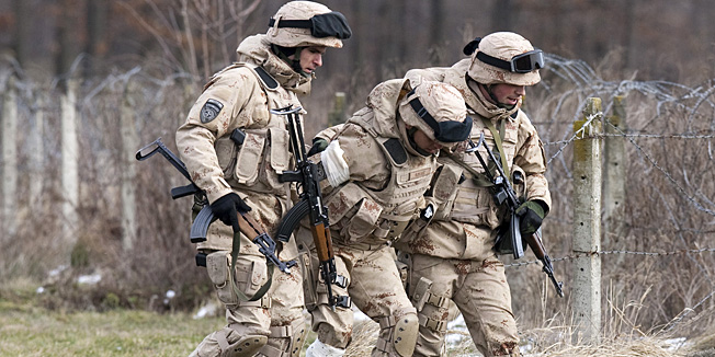 Djakovo, Gasinci, 050213.Na vojnom poligonu 