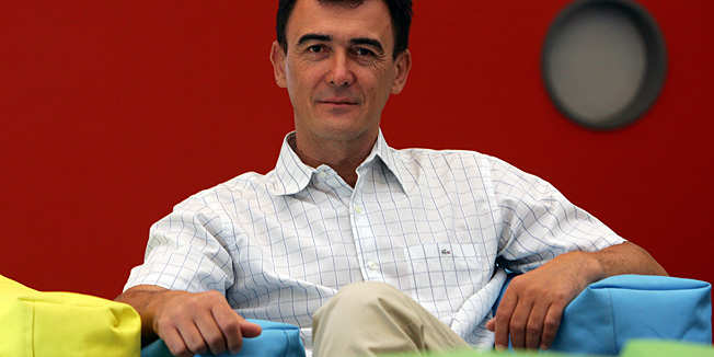 Zagreb, 080708.Goran Radman, generalni direktor Microsoft Adriatics regije.Foto: Davor Pongracic / Cropix