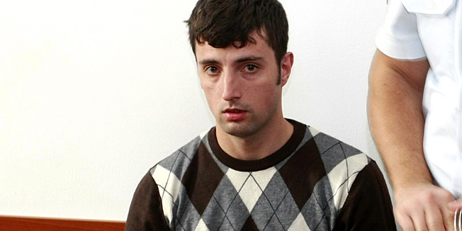 Zagreb, 270912.Opcinski kazneni sud u Zagrebu, Ilica 207.Sudjenje Ivanu Cvrtili zbog fizickog napada na dvije djevojke istospolne seksualne orijentacije.Foto: Ronald Gorsic / CROPIX