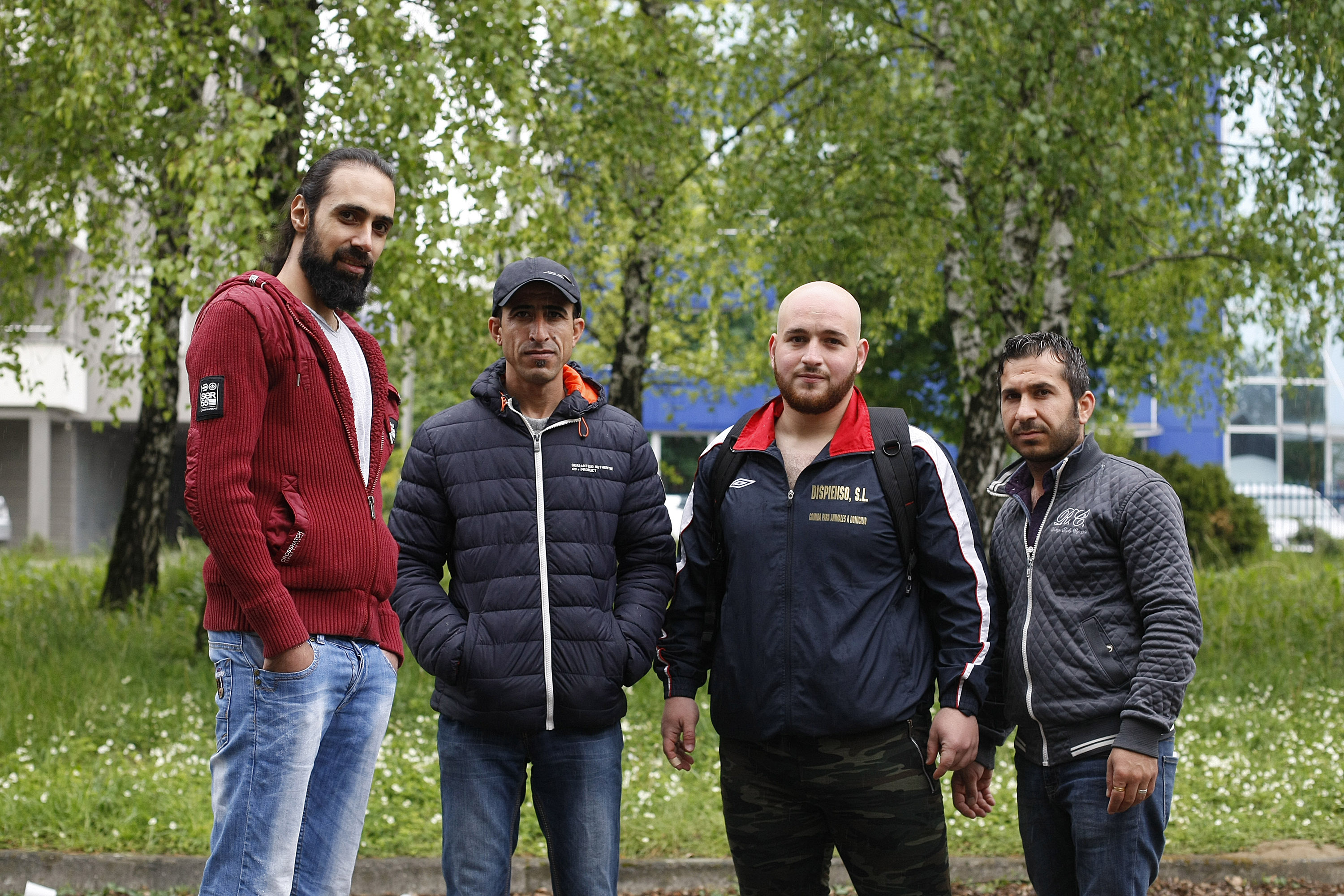 Četvero Sirijaca koji su nakon izbjegličkog vala odlučili ostati u našoj zemlji i zatražiti azil.