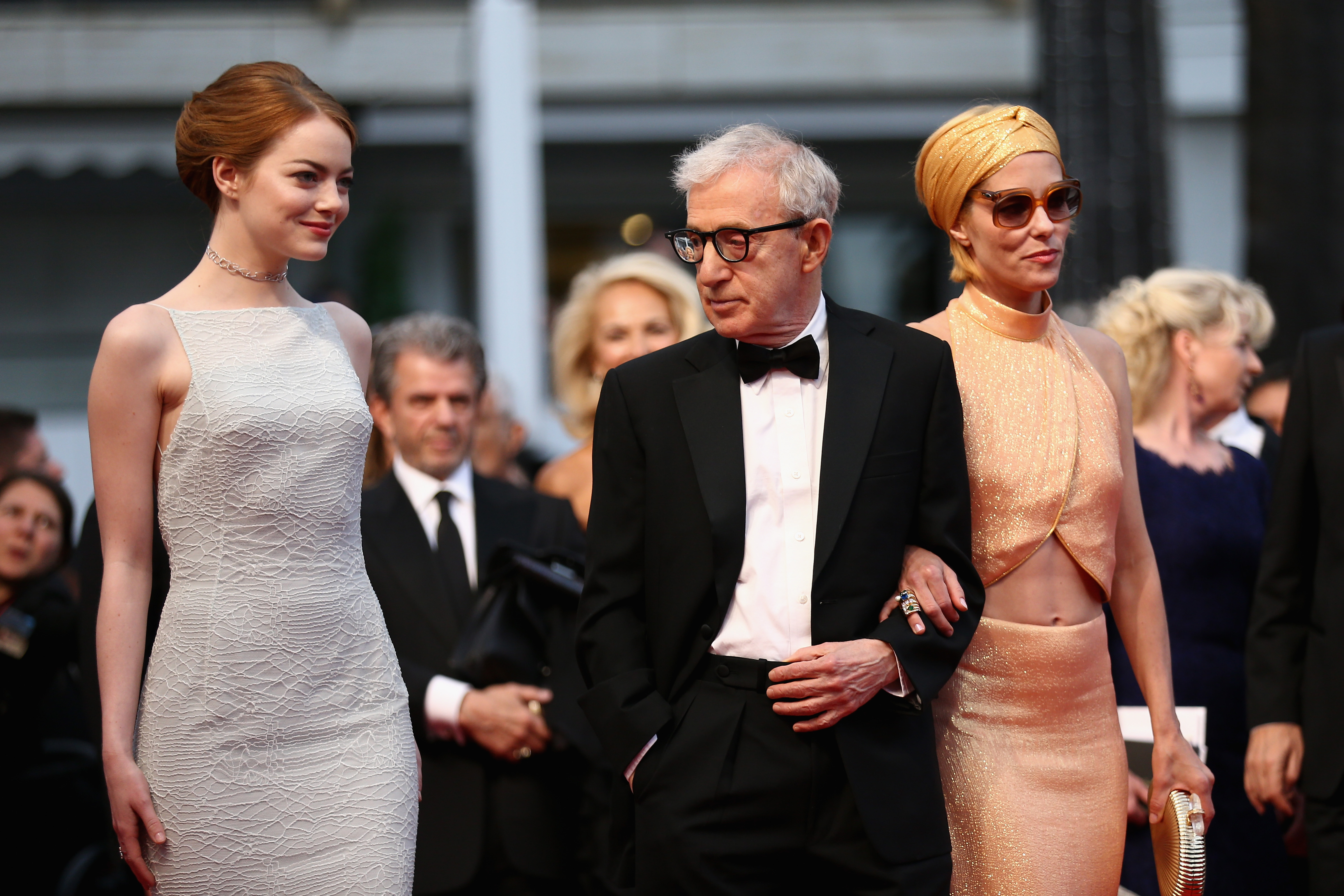 Emma Stone,Woody Allen i Parker Posey prošle godine u Cannesu