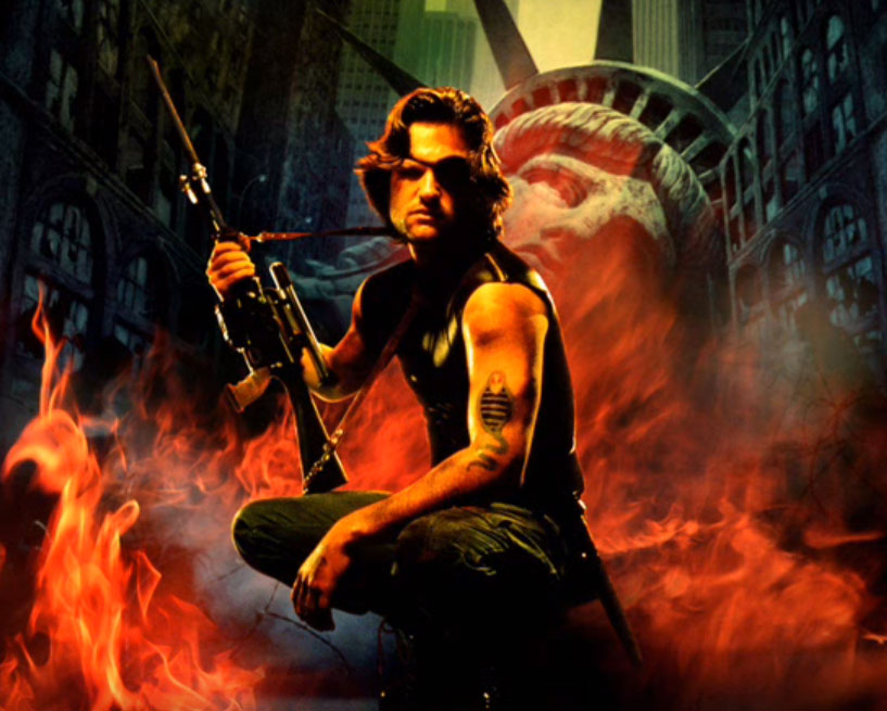 Omot albuma glazbe iz filma 'Bijeg iz New Yorka', koju je skladao John Carpenter