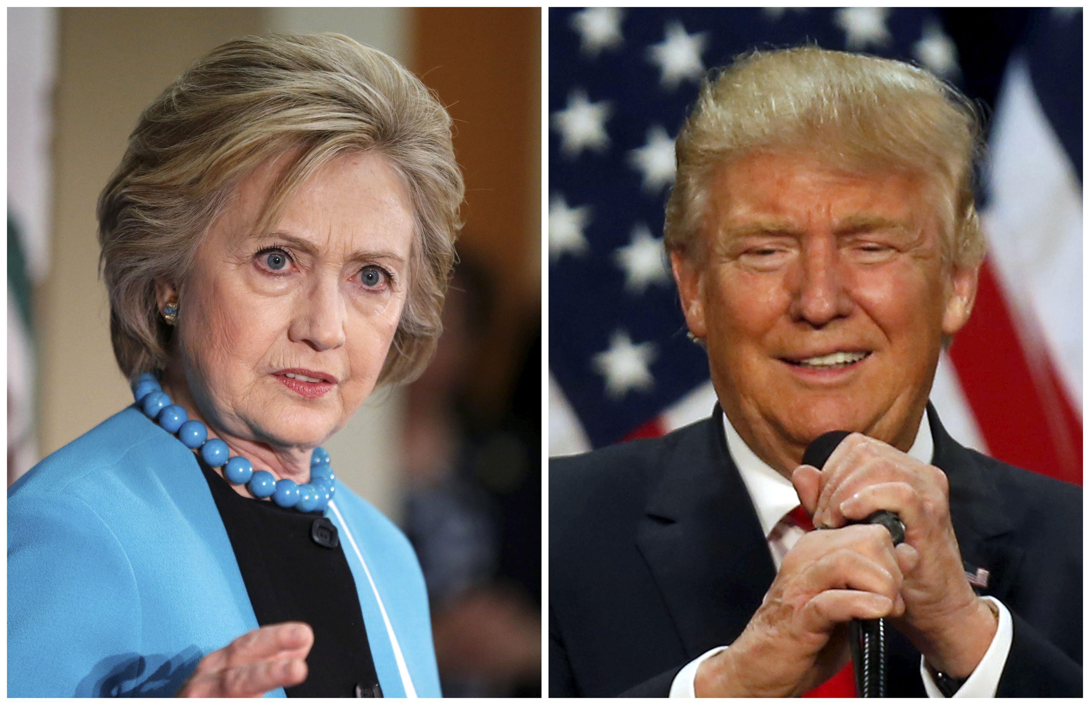 Hillary Clinton i Donald Trump