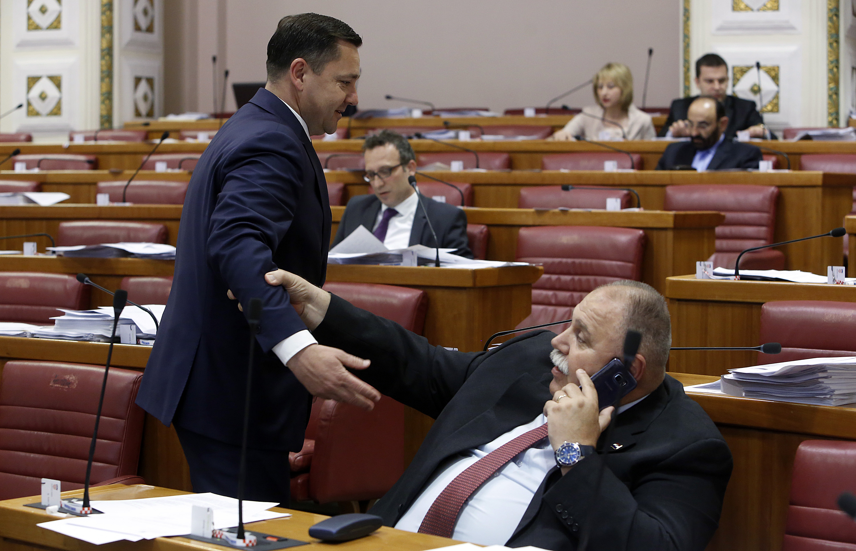 Andrija Mikulić i Ivan Šuker