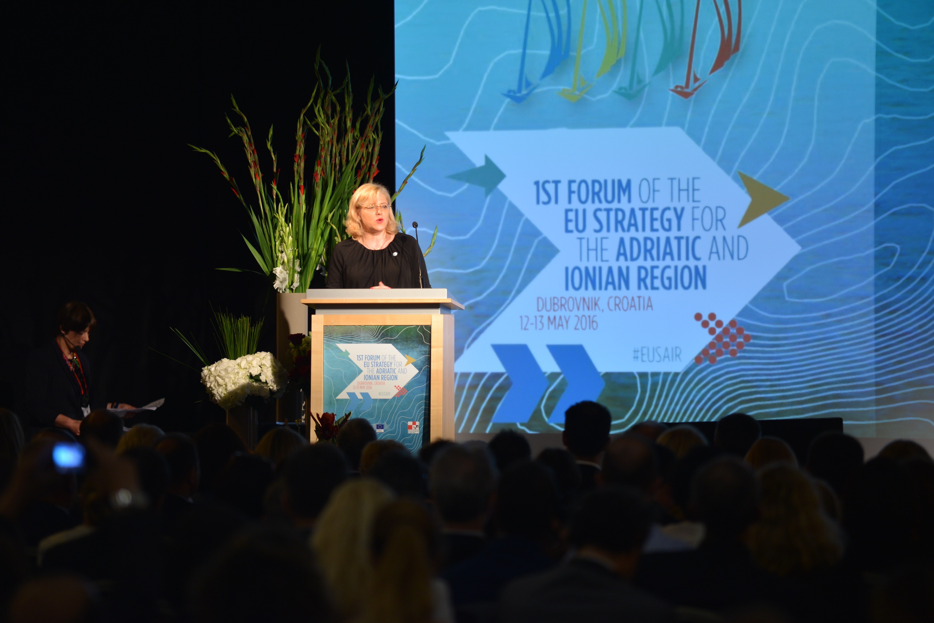 Povjerenica Corina Cretu na prvom godišnjem forumu Strategije EU za jadransko jonsku regiju - EUSAIR.