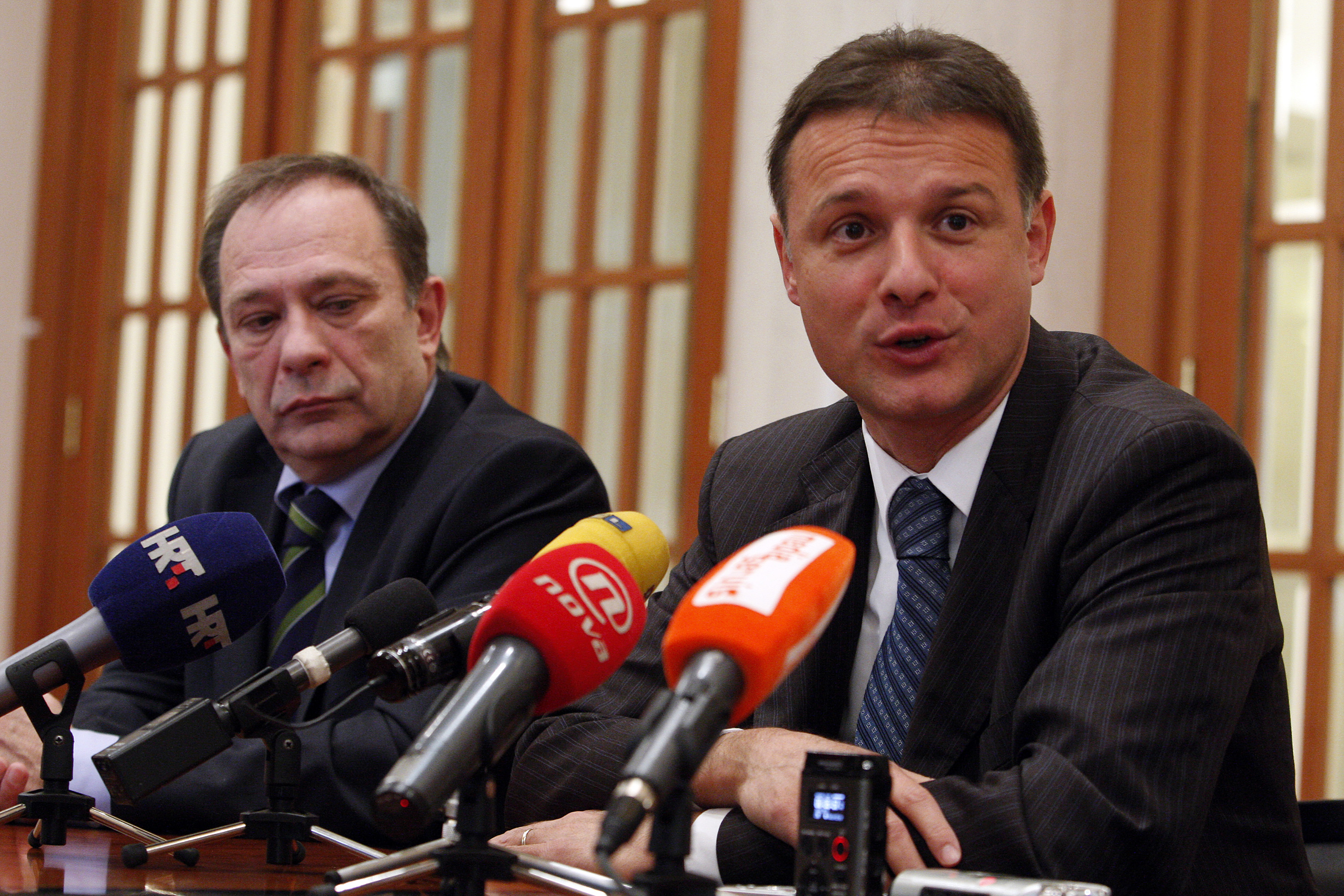 Davorin Mlakar i Gordan Jandroković