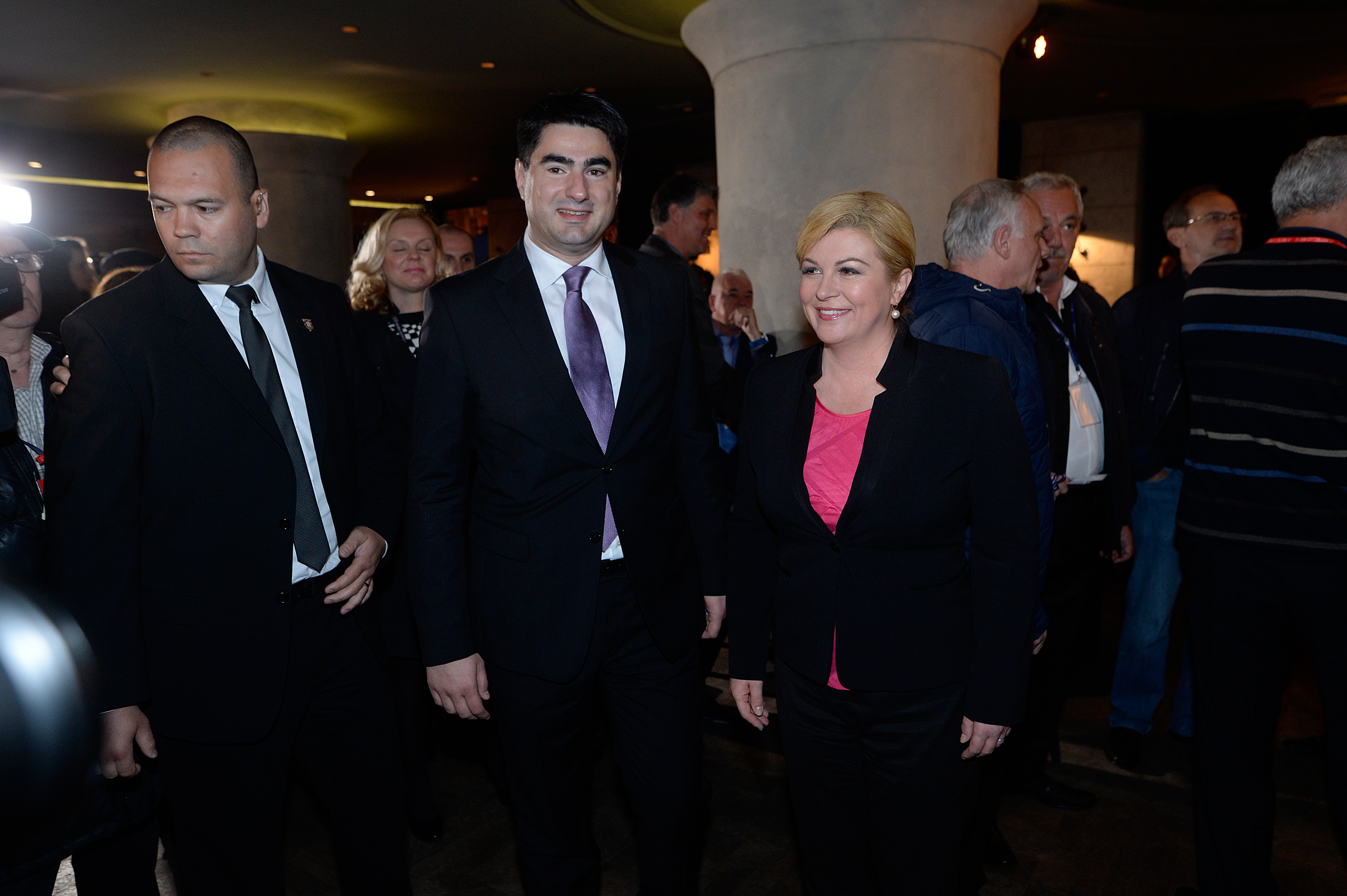 Sinisa Kovačić i Kolinda Grabar Kitarović