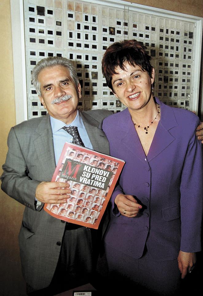 Severino Antinori i novinarka Jutarnjeg Tanja Rudež 