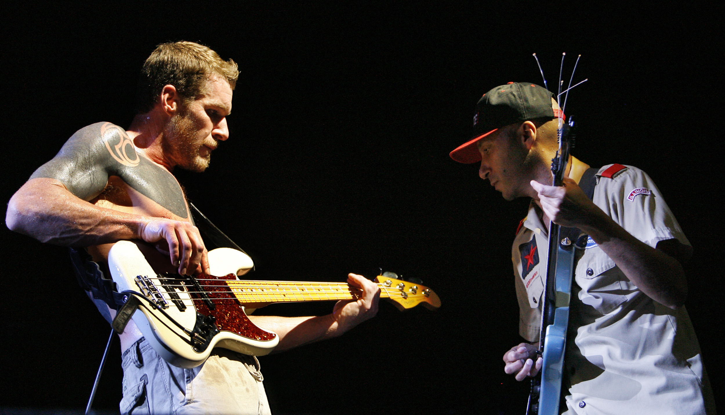 Tim Commerford i Tom Morello iz Rage Against the Machine