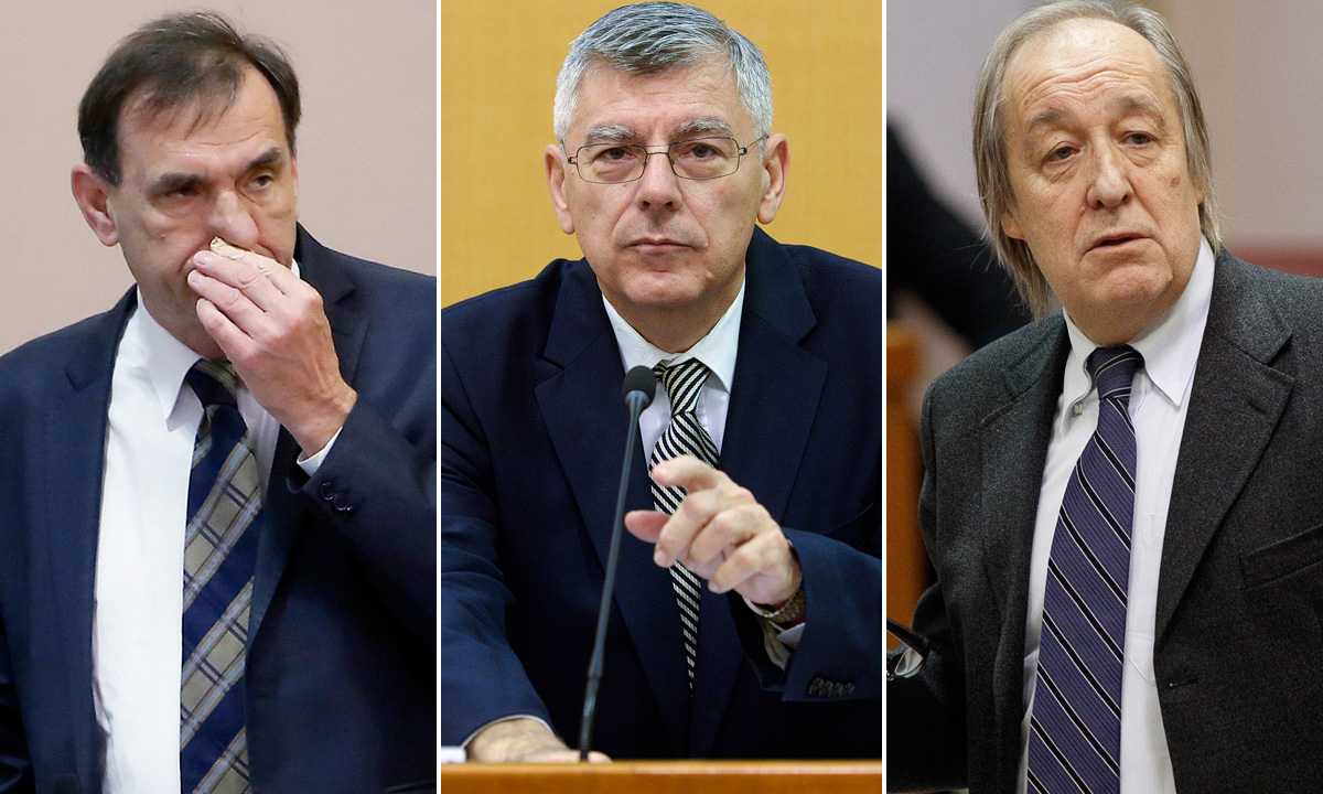 Nenad Stazić, Željko Reiner, Furio Radin 