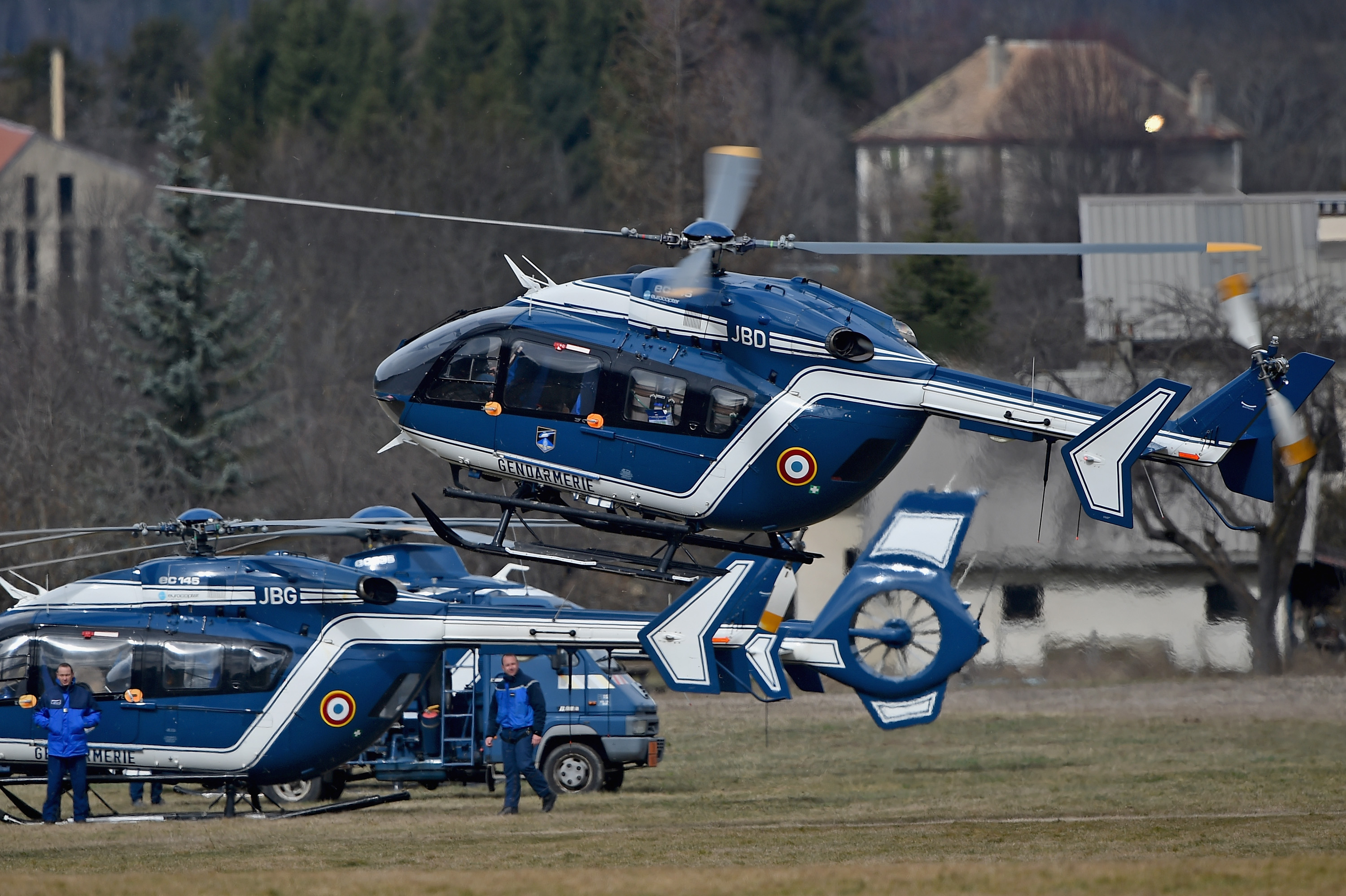 Helikopter francuske policije  Jeff J Mitchell/Getty Images