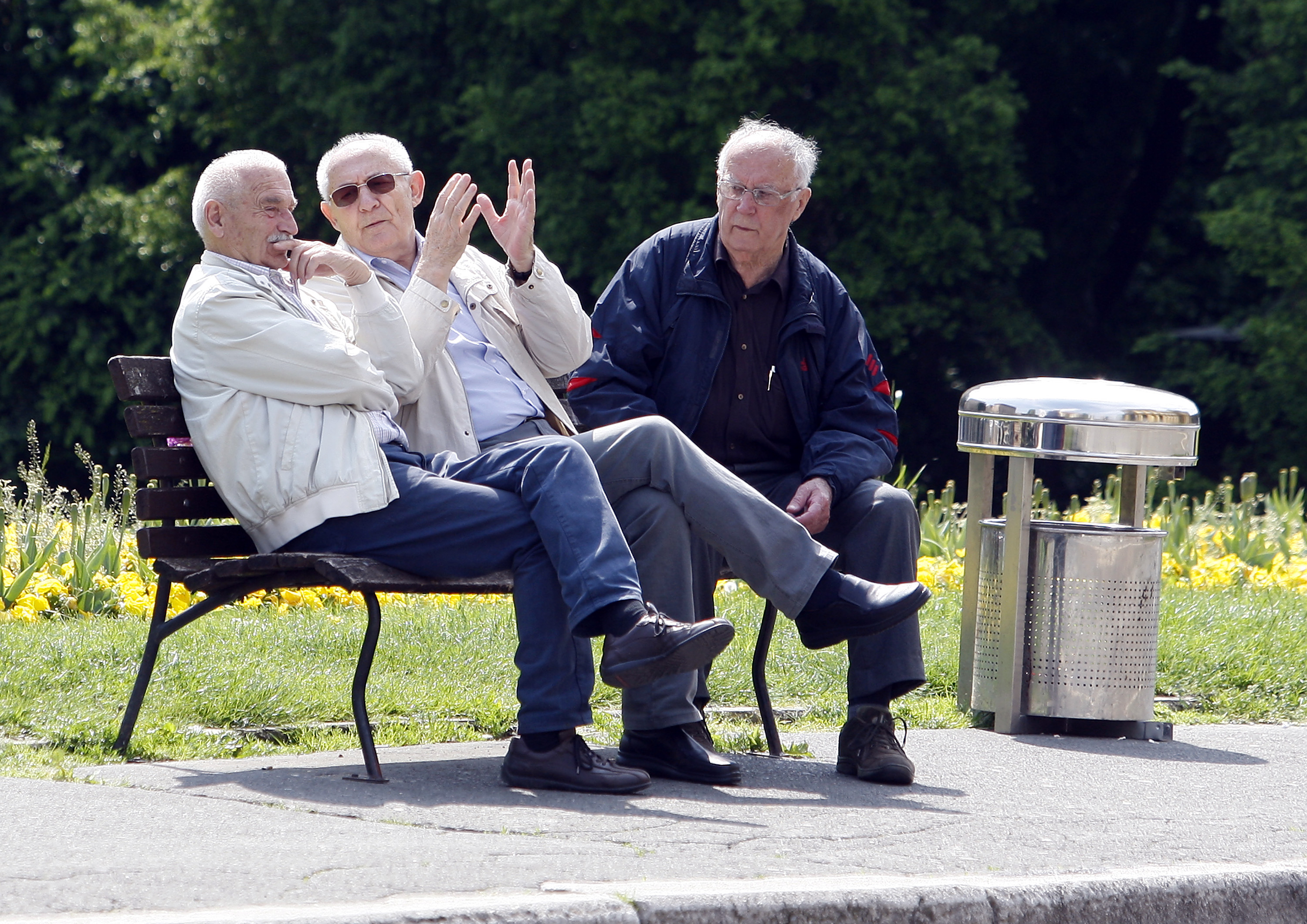 Ilustracija, umirovljenici