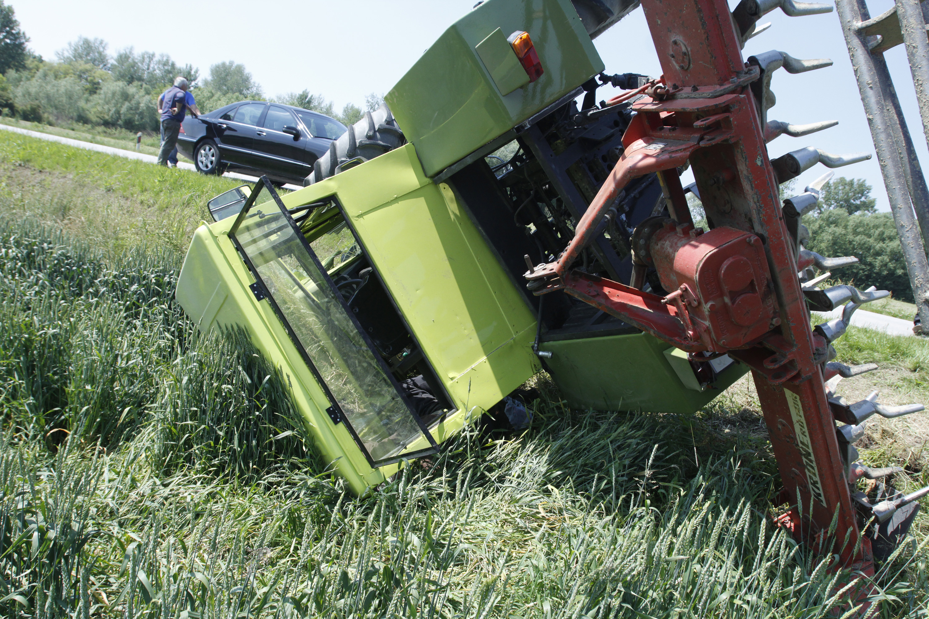 Traktor je izletio na cesti zmeđu Legrada i Đelekovca