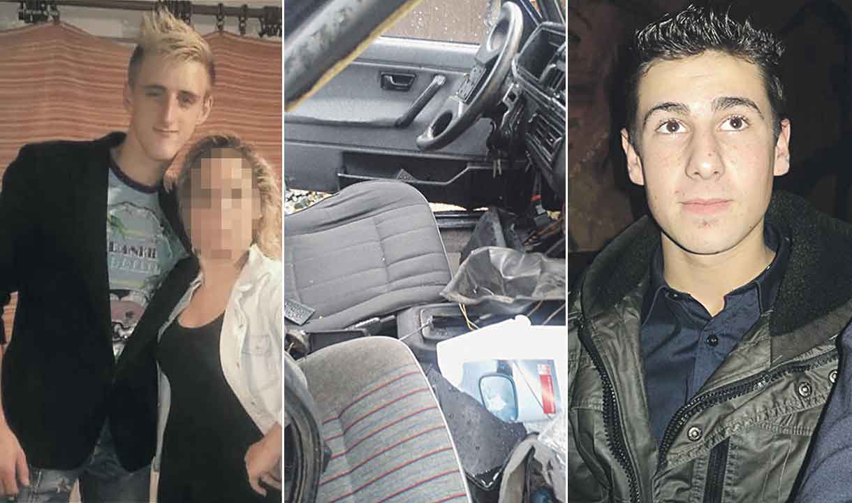 Martin Arbanas (21) i preminuli Robert Pisačić (17)