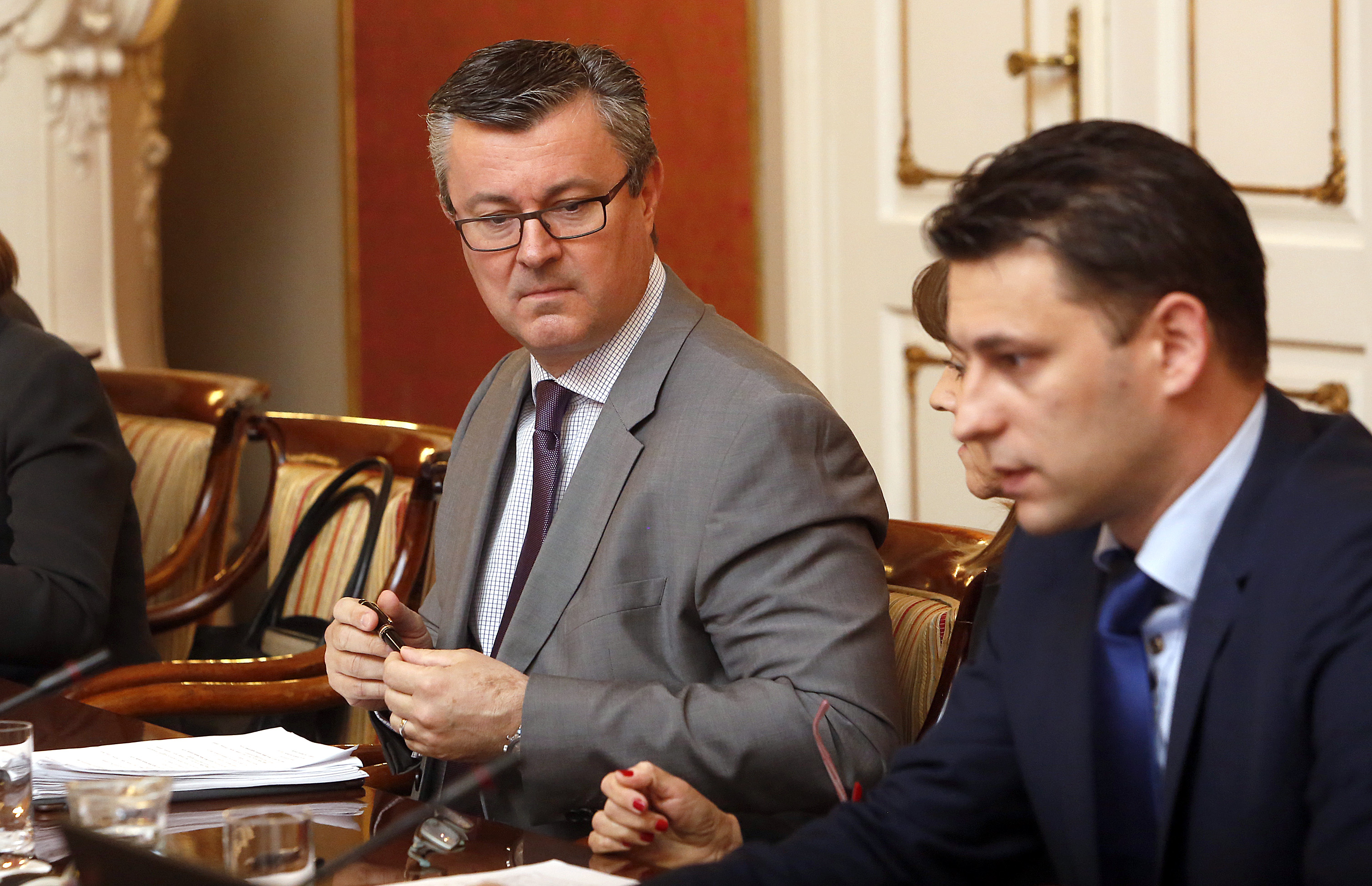 Tihomir Orešković i Božo Petrov