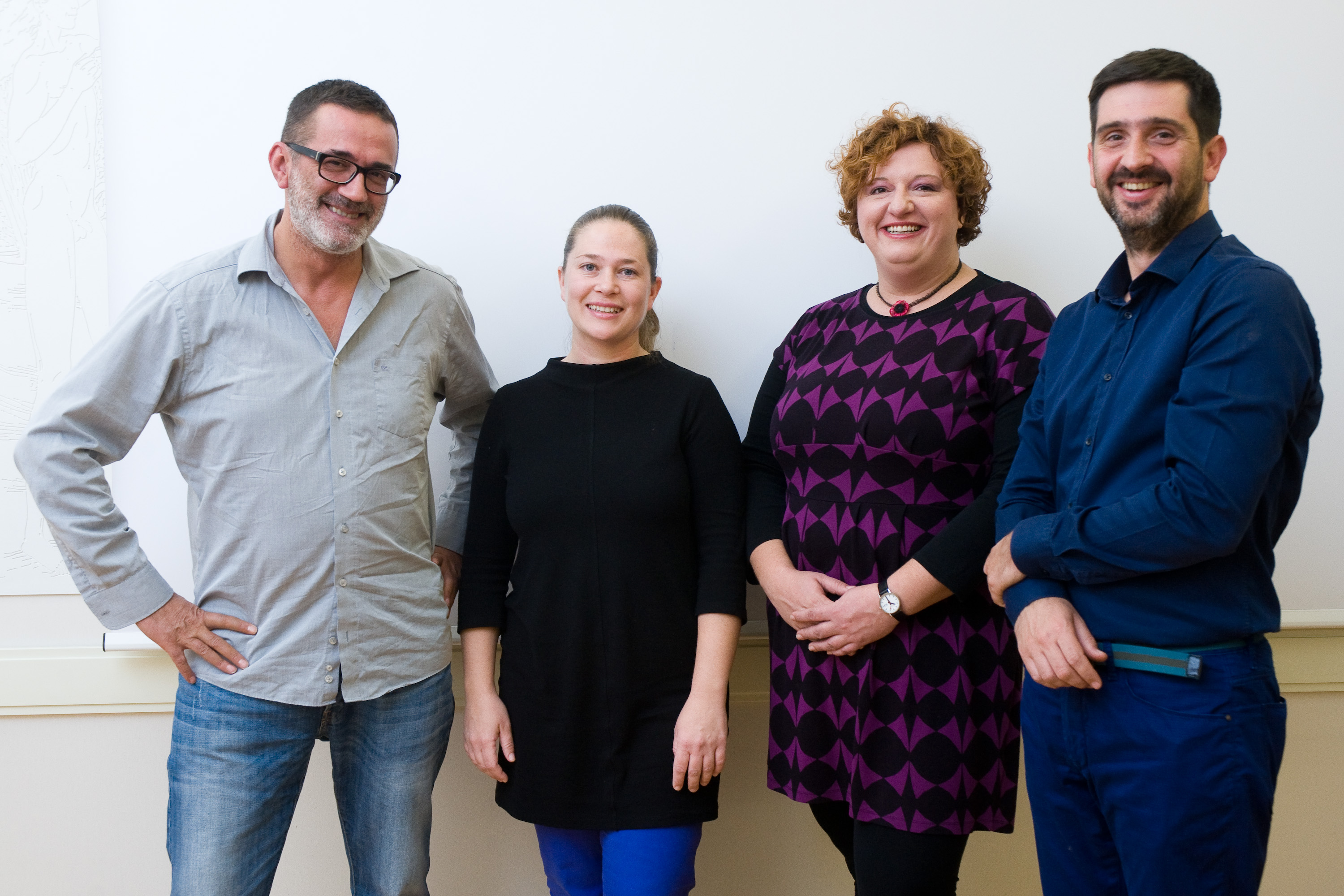 Slaven Tolj, Emina Višnić, Miranda Veljačić i Dinko Peračić