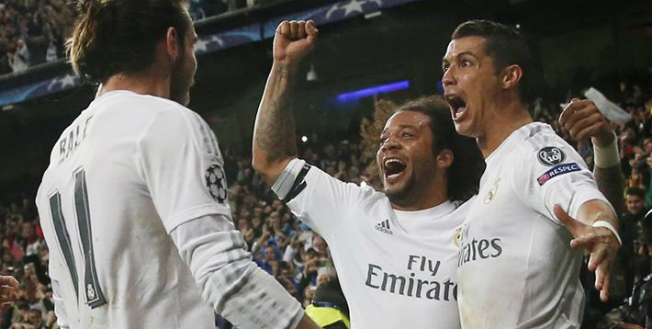 Bale, Marcelo i Ronaldo