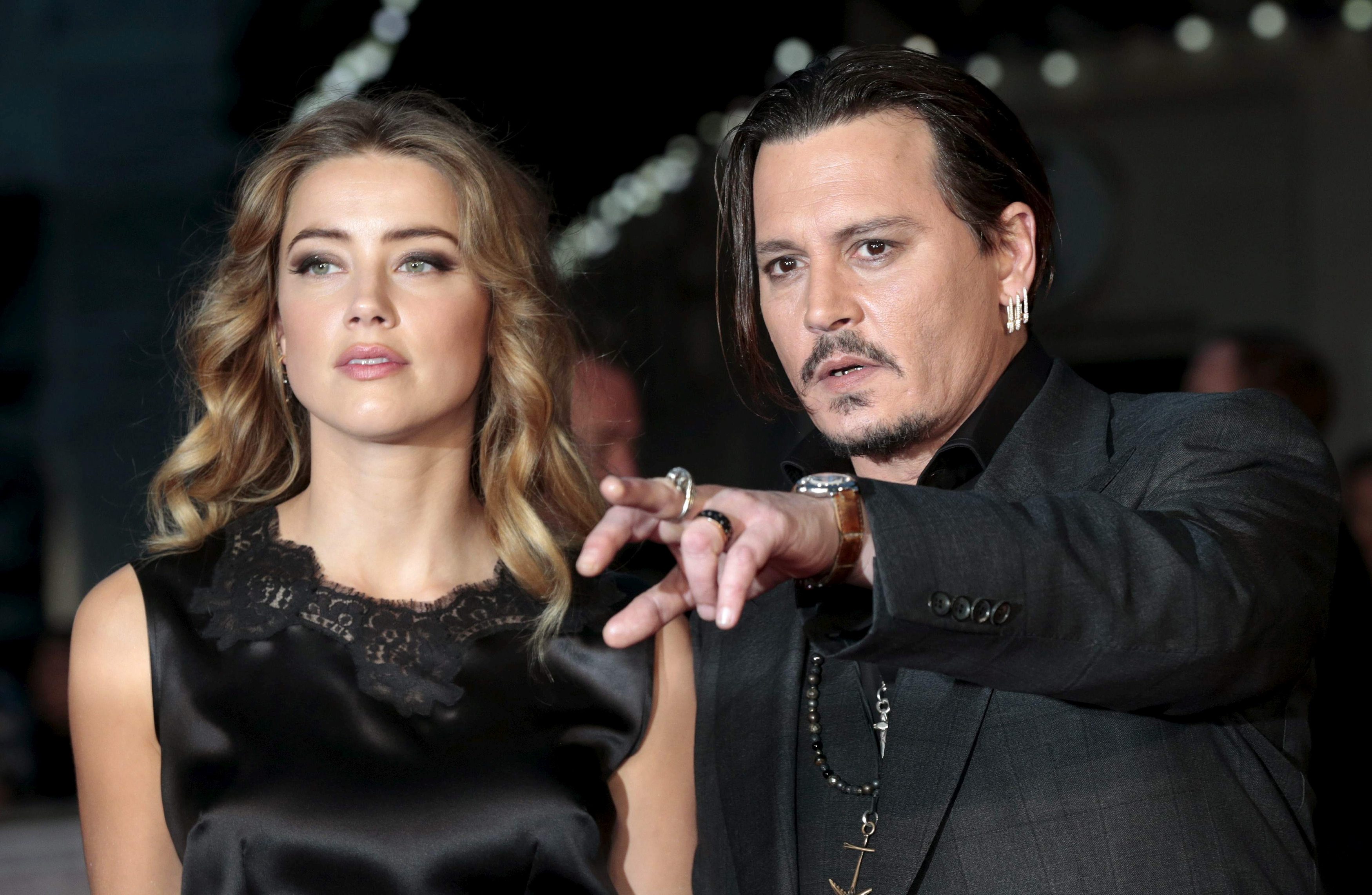 Amber Heard i Johnny Depp na premijeri filma 'Black Mass'