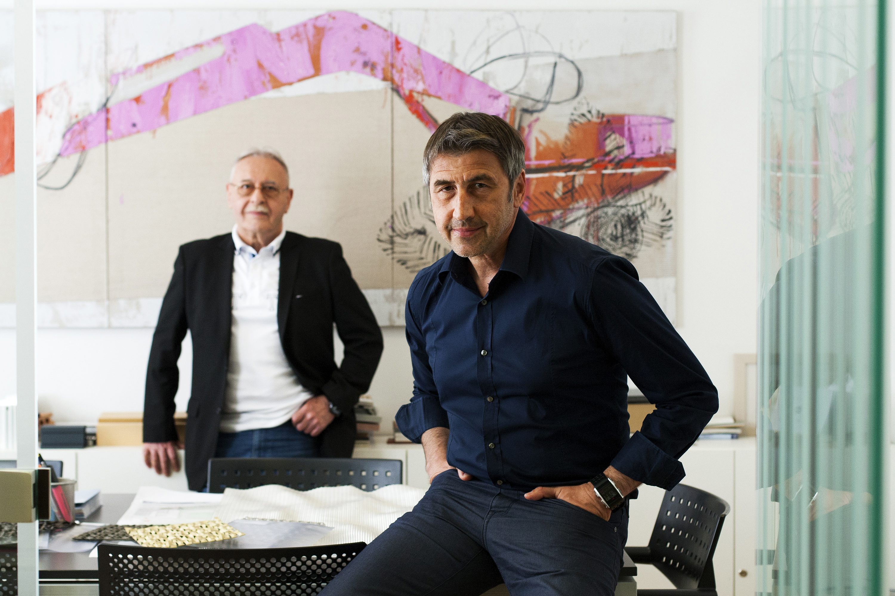 Na fotografiji: Davor Matekovć s Dobroslavom Silobrčićem