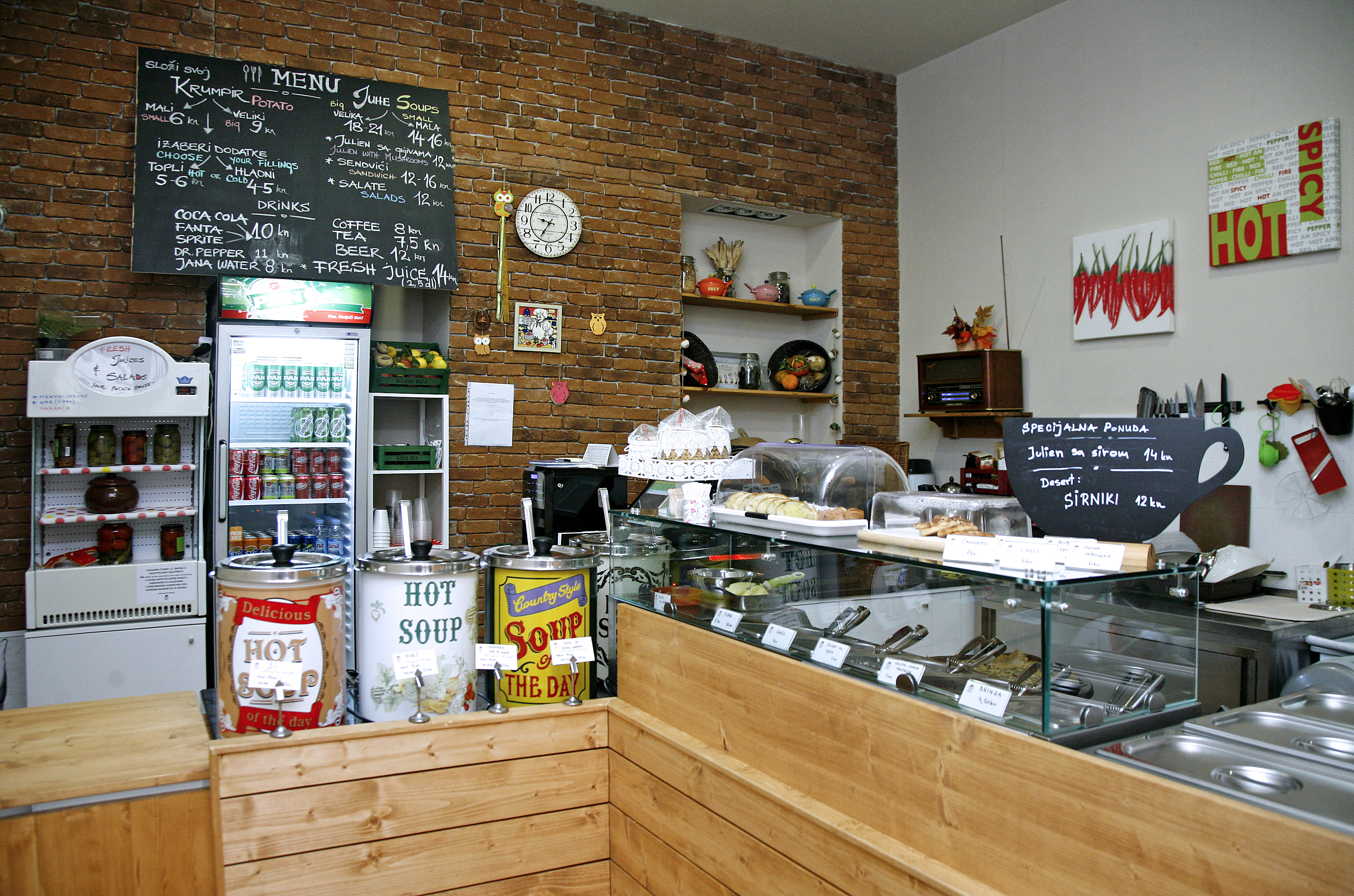 Zagreb, 220115.
Masarykova.
Potato House.
Jelo od krumpira.
Foto: Biljana Gaurina / CROPIX




