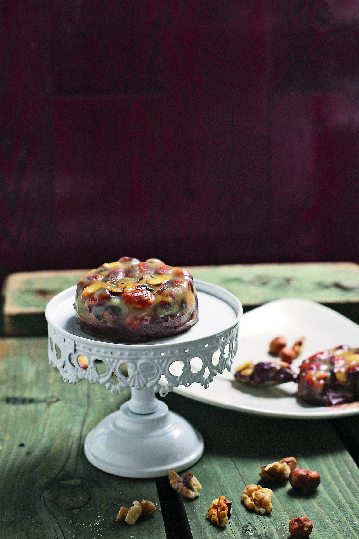 Zagreb, 280115.
Cokoladni zimski kolaci koje je osmislila i skuhala urednica weba Dobre hrane Vana Babic.
Na fotografiji: tortica.
Foto: Berislava Picek / CROPIX