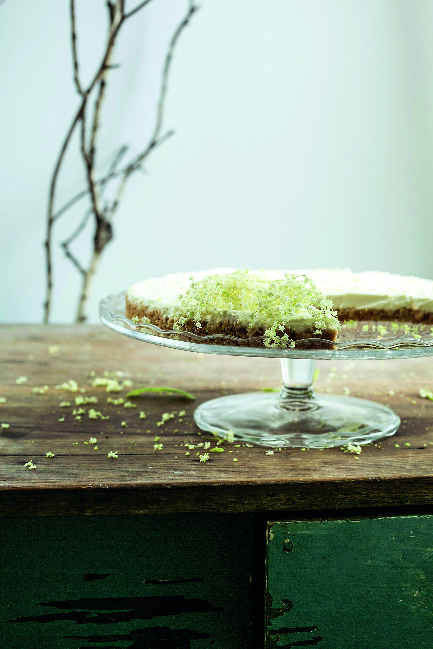 Zagreb, 250515.
Priprema jela od bazge, osmislila i pripremila Mateja Domitrovic.
Foto: Berislava Picek / CROPIX