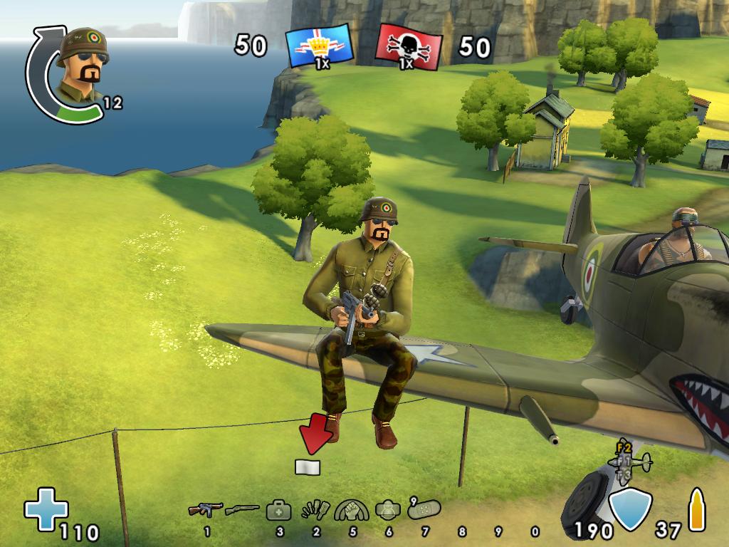 Nema zabavnije stvari od vožnje na krilu aviona. Pogoditi nešto iz te pozicije je druga priča