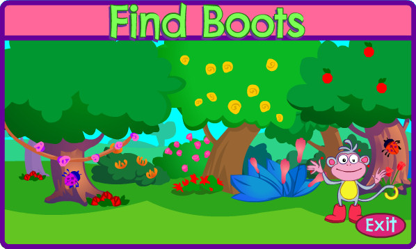 Dora istražuje - igra skrivača