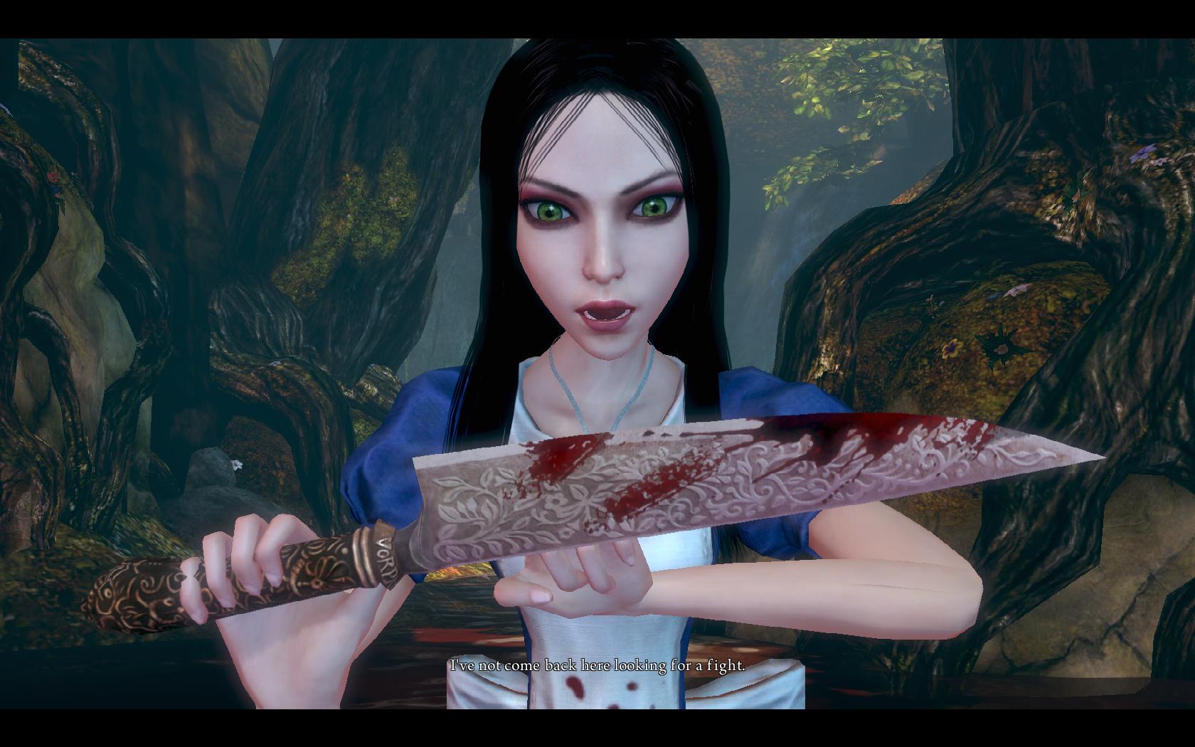 Kada Alisa dobije ovaj nož, neprijateljima je bolje da se ne pojavljuju