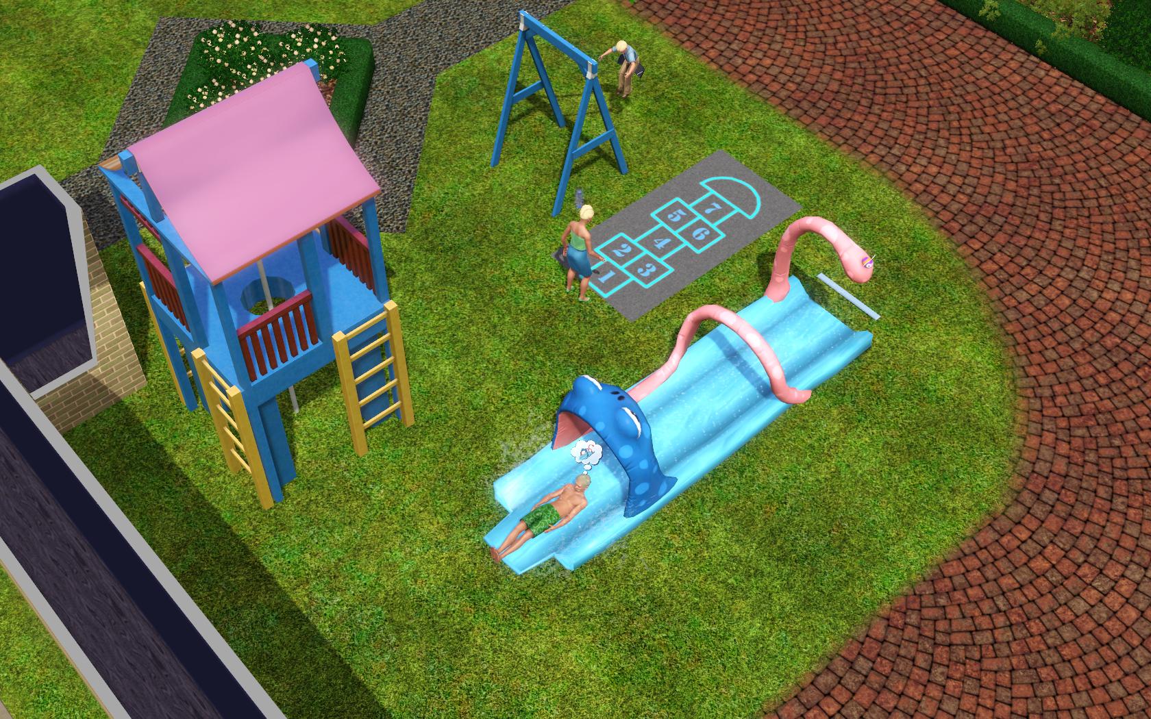 Na igralištu se zabavlja cijela obitelj