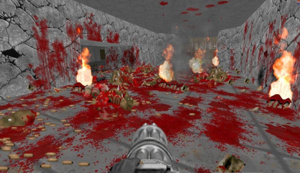 Prikazano 15 minuta nasilnog gameplaya u Brutal Doom v20