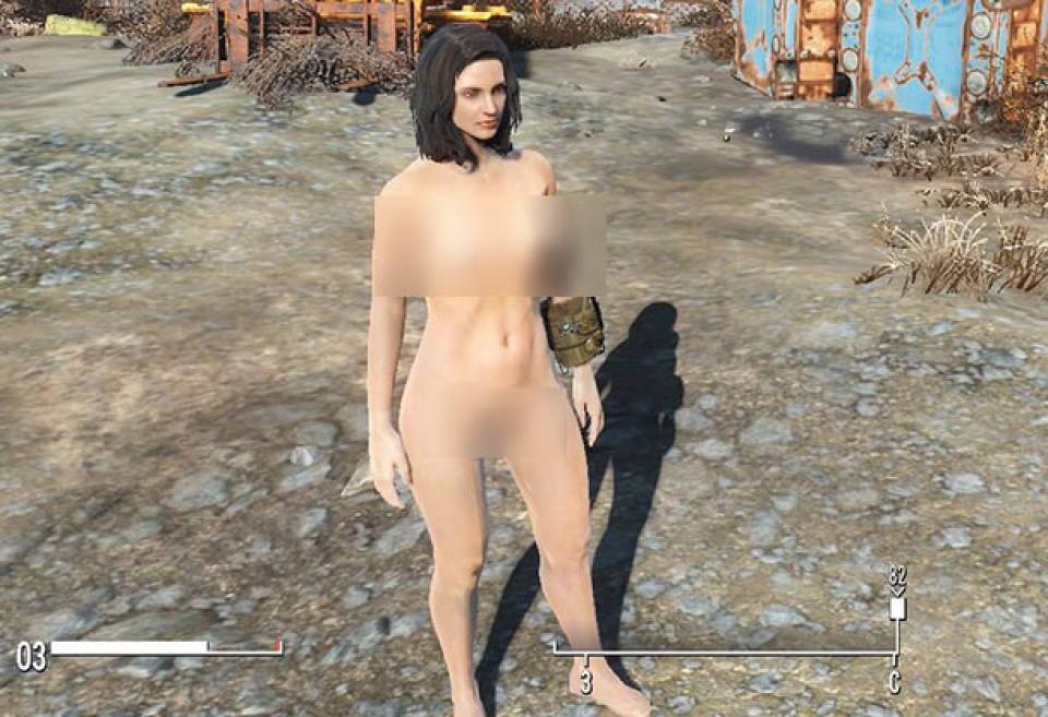 Fallout 4 mod skida svu odjeću sa ženskih likova