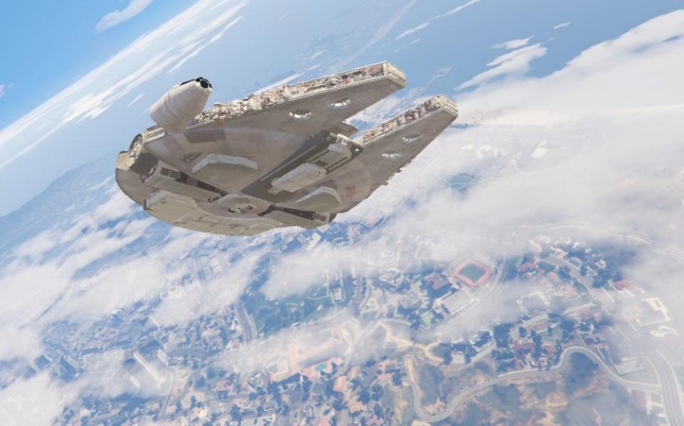 Upravljajte Millennium Falconom u GTA V