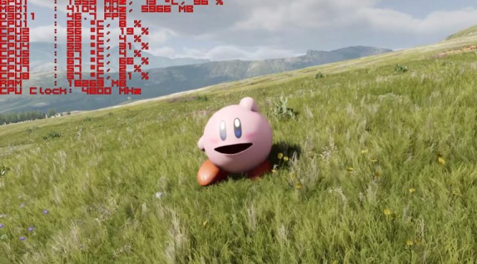 I Kirby se pridružio Unreal Engine svijetu