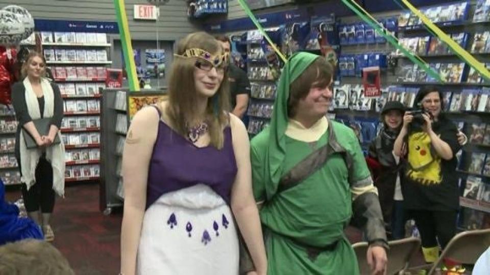 U trgovini igara održano tematsko Zelda vjenčanje