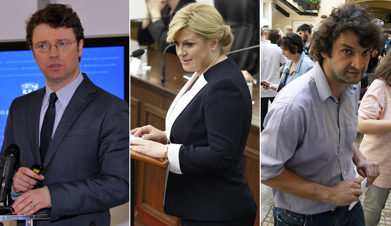 Predrag Šustar, Kolinda Grabar Kitarović, Boris Jokić